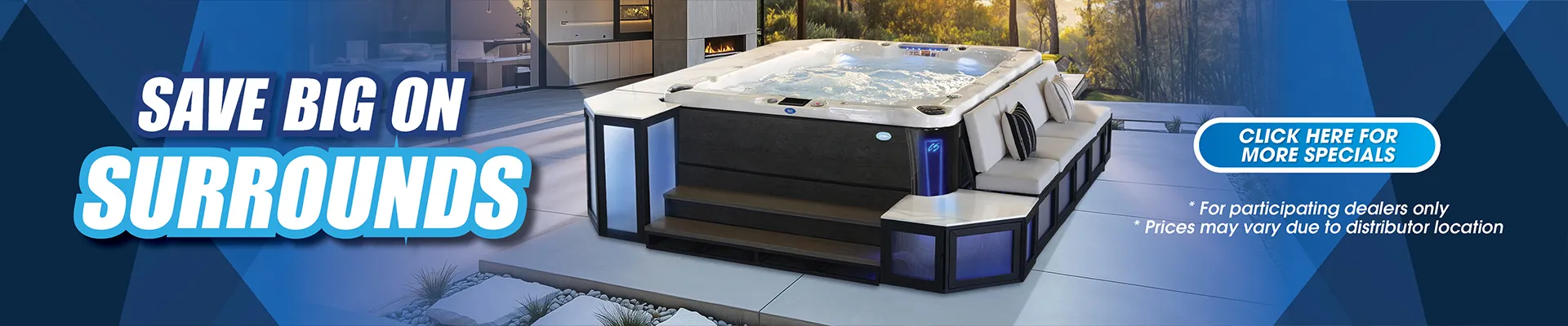 Calspas hot tub being used in a family setting - Noblesville