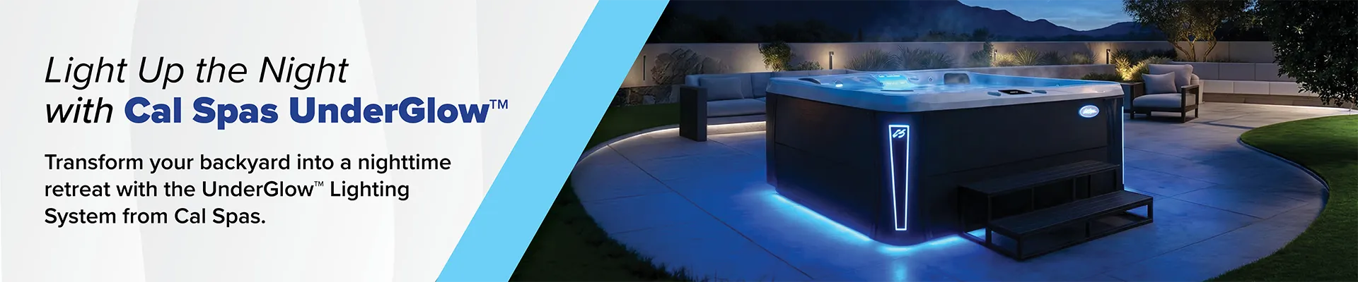 Calspas hot tub being used in a family setting - Noblesville